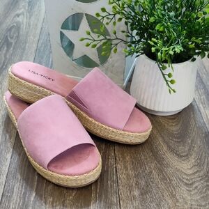 Pink Platform Sandals